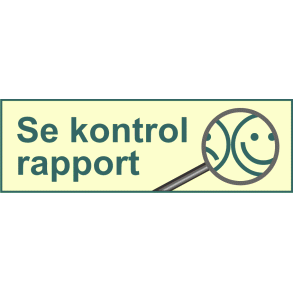 Kontrolrapporter (Smileys)