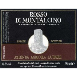 Rosso di Montalcino DOC 2016 - kologisk (14%)